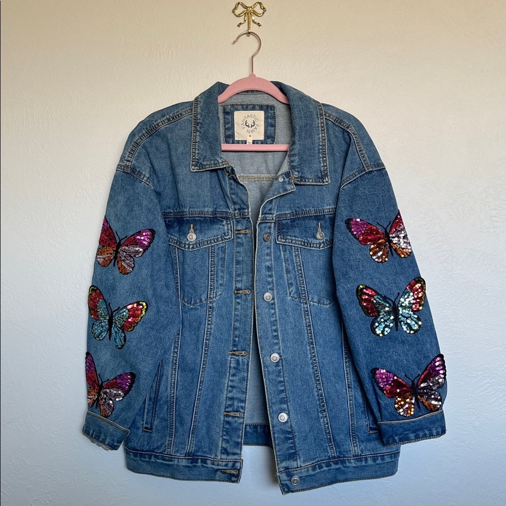 NWOT Butterfly Jacket